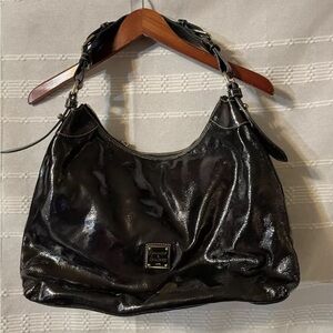 Dooney & Bourke 1975 Black Purse Shoulder Hobo Bag